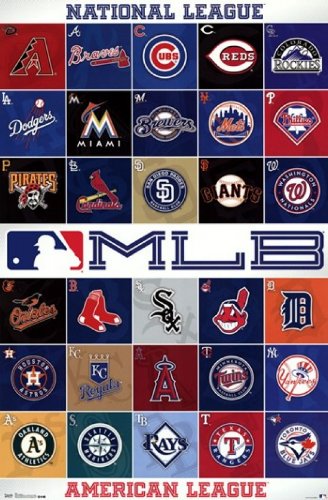 MLB - Logos 13 Poster Print (22 x 34)