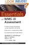 Essentials of WMS-III Assessment (Essentials of Psychological Assessment)
