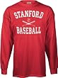 Stanford Cardinal Perennial Baseball Long Sleeve T-Shirt