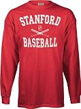 Stanford Cardinal Perennial Baseball Long Sleeve T-Shirt