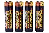  : Monster Cable MB AA 1850-4 Ultra-High Capacity Rechargeable Monster PowerCells