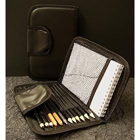 Amazon.com: Compact & Portable Sketch Folio 1 Drawing Kit with Art Supplies: Office Products