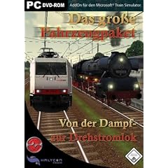 Das gro�e Fahrzeugpaket - Von der Dampf- bis zur Drehstromlok - f�r den Microsoft Train Simulator