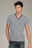 Diesel Tuegin-Service Striped Navy T-Shirt
