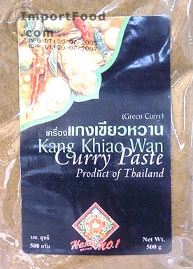 Thai Green Curry Paste Hand Brand - 17.5 oz by Green Curry Soups