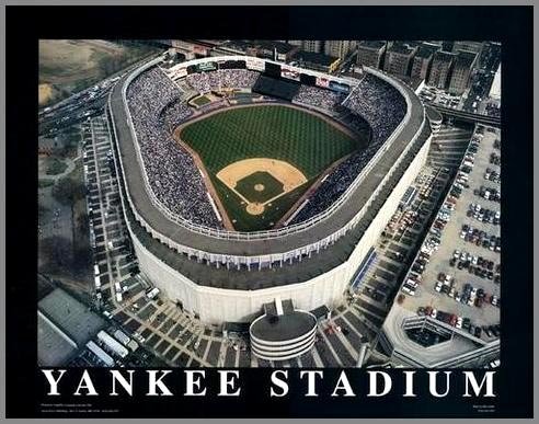 Buy New York Yankees - Yankee Stadium - Sm - Plaque Mounted & Laminated Print by Laminated Visuals