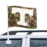 Tennessee Volunteers Camo Car Flag