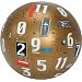 American Educational Vinyl Clever Catch Toss N' Talk Add Subtract, Multiply, and Divide Ball, 24" Diameter
