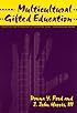 Multicultural Gifted Education (Education and Psychology of the Gifted Series)