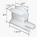 CRL Sliding Screen Door Bottom Roller 3/4 Nylon Wheel for Howard Doors - Package