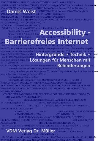 Accessibility - Barrierefreies Internet