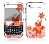 Flying Flowers Design Decal Skin Sticker for BlackBerry Curve 8500 Cell Phone