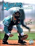 Benito Santiago Autographed/Hand Signed Florida Marlins 1993 Program