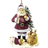 Mississippi State Bulldogs NCAA Santa's Cheer Tree Ornament