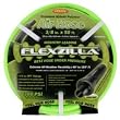 Legacy Manufacturing HFZ1250YW3 Flexzilla 1/2" x 50' Zillagreen Air Hose with 3/8" MNPT Ends and Bend Restrictors