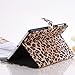 Moonmini Leopard Cheetah Luxury Leather Display Flip Case Stand Cover for Apple Ipad Mini Brown