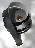 Archival Self Adhesive Linen Hinging Tape- Black 1.25 Inch x 150 ft