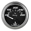 Equus 7262 Water Temperature Gauge - Black