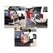 51VVL0N0YKL. SL75  Honey Can Do CRT 01703 Chrome Folding Utility Table, Kitchen Cart