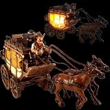 Western Cowboy Stagecoach Nightlight