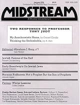 Midstream : A Bi-monthly Jewish Review