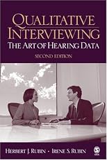 Qualitative Interviewing: The Art of Hearing Data