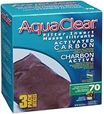 Aquaclear Activated Carbon Insert, 70-Gallon Aquariums, 3-Pack
