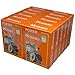 Modiano Cristallo 100% Plastic 4-Pip Jumbo Index Playing Cards (Orange)