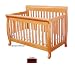 Alice 4-in-1 Crib In Cherry Finish By AFG Baby Furniture