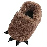 Happy Cherry 新生児 シューズ ベビー靴 赤ちゃん ルームシューズ 柔らか 防寒性 暖かい 出産祝い プレゼント ブラウン 13.5