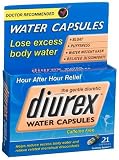 Diurex Long Acting Water Capsules, 21-Count Boxes (Pack of 4)