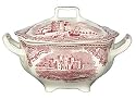 Johnson Brothers Old Britain Castles Pink Covered Sugar Bowl