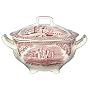 Johnson Brothers Old Britain Castles Pink Covered Sugar Bowl