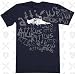 Atticus Clothing Mens DECAY T Shirt - Navy