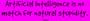 Artificial Intelligence is no match for natural stupidity. Bumper Sticker