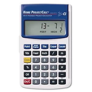 Calculated Industries 8510 Home ProjectCalc Do-It-Yourself Project Calculator by 