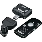 Nikon WR-10 Wireless Remote Controller Set Includes WR-T10 Remote Controller, WR-R10 Remote Transceiver & WR-A10 Remote Adapter
