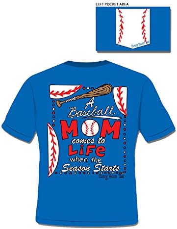 Baseball Mom - Ladies T-Shirt
