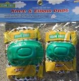 Sesame Street Knee and Elbow Pads- Includes One Pair Each