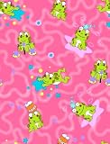 SheetWorld Fitted Sheet (BABYBJÖRN Travel Crib Light) - Frogs Galore - Made In USA