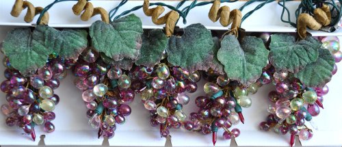 Grape Light Clusters, String of 5