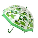 Bugzz PVC Clear Umbrella - Frog