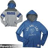 Reebok Los Angeles Rams Reversible Jersey Hooded Sweatshirt Size: Large