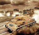 Smoking RC Tiger Tank 1/16 DAK Pz.Kpfw.IV Ausf.F-1 Panzer w/. Engine Sound, Machine Gun Sound & Airsoft Gun
