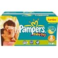 Pampers Baby-Dry Size 3 Midi Nappies - 2 x Jumbo Packs of 96, total 192 Nappies (Pack of 2)'