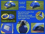 Pop up family beach tent and beach sunshelter