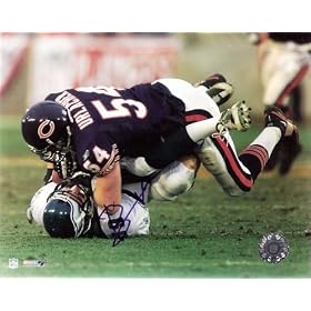 Brian Urlacher Autographed 8x10 Photo (Chicago Bears)