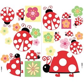 Brewster Crayola Lady Bug Wall Decals