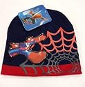 Spiderman Black/Red Web Beanie Hat