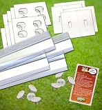 Image of Draft Stopper Kit | Door Sweeps, Foam Gaskets & Electrical Outlet Safety Caps | Keep Warm & Save!